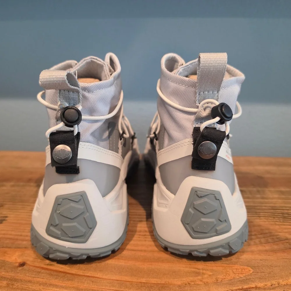 Palladium‎ Mens Off-Grid Hi Zip WP+ Boots Glacier Gray Waterproof 77169-069-M 6